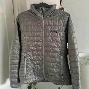 Patagonia Gray Nano Puff Jacket